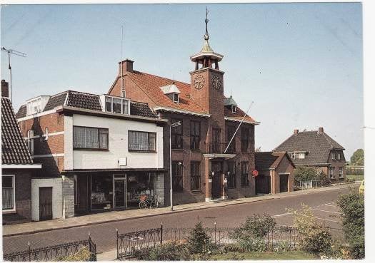 Krabbendijke Voormalig Gemeentehuis, Verzenden, 1980 tot heden, Ongelopen, Zeeland