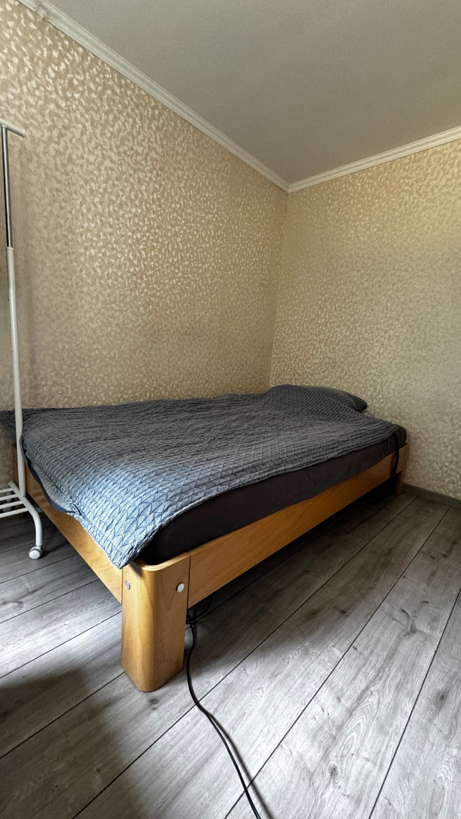 Elektrisch verstelbaar Auping bed, Huis en Inrichting, Slaapkamer | Bedden, Ophalen, Twijfelaar, Hout, Verstelbaar