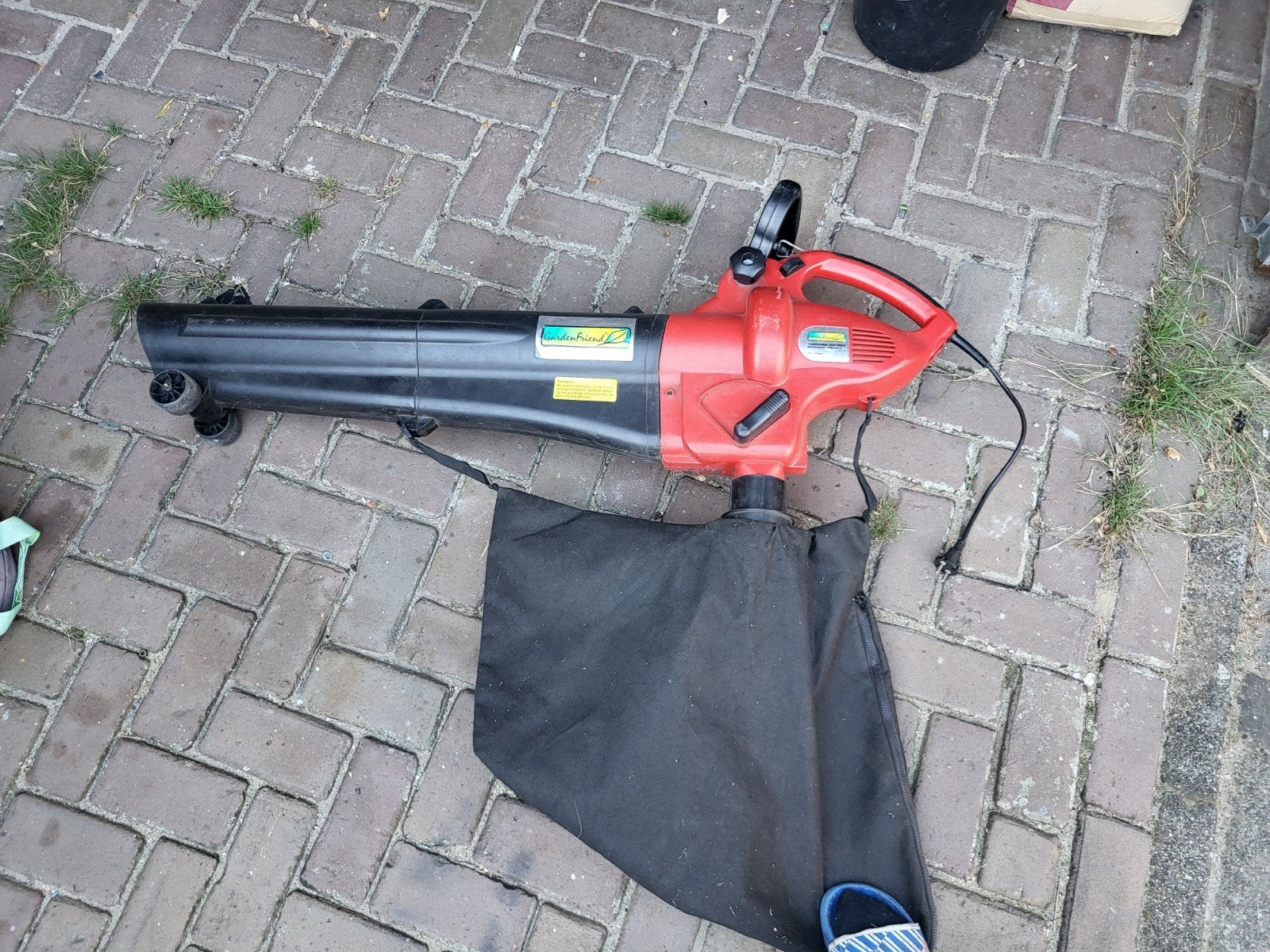 bladblazer/zuiger, Tuin en Terras, Ophalen, Zo goed als nieuw, Elektrisch