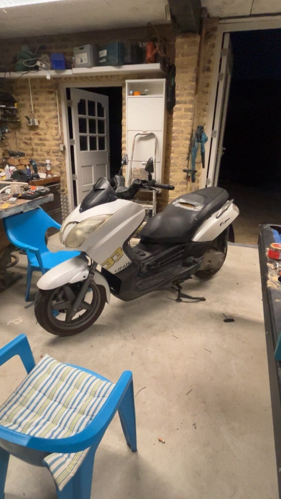 lifan 125cc motorscooter, Ophalen of Verzenden, Gebruikt, Benzine