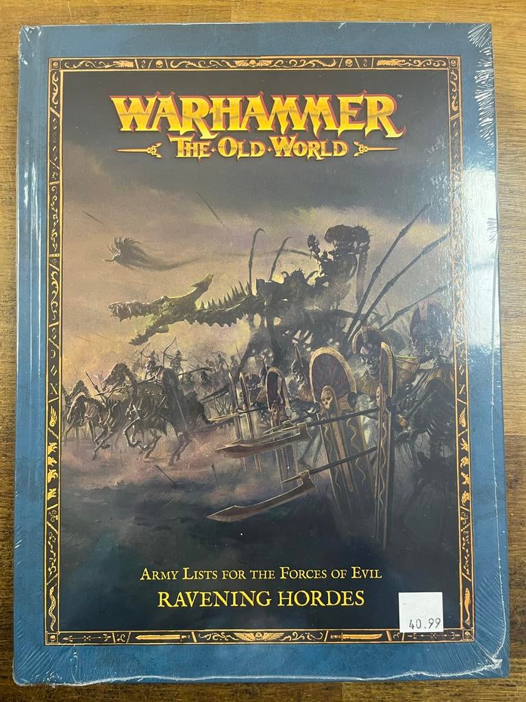 Warhammer The Old World: Ravening Hordes Boek - Nieuw Ingese, Ophalen of Verzenden, Nieuw, Warhammer, Boek of Catalogus