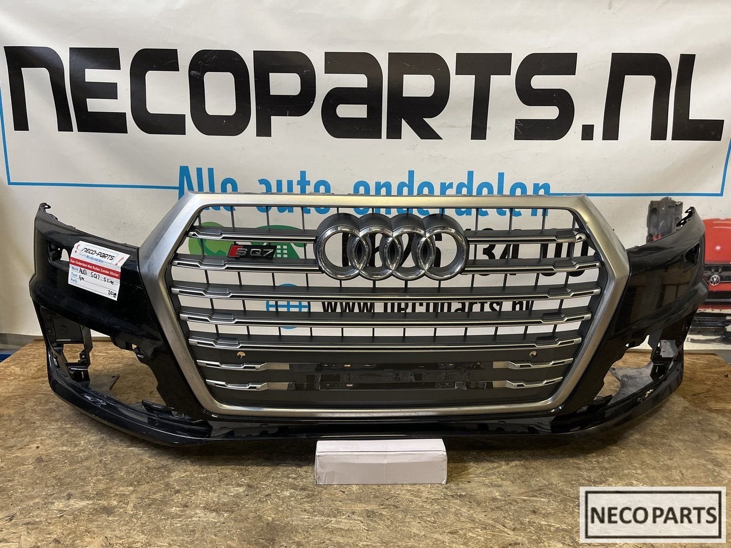AUDI Q7 S LINE SQ7 4M VOORBUMPER BUMPER ORIGINEEL, Gebruikt, -, Voor, -