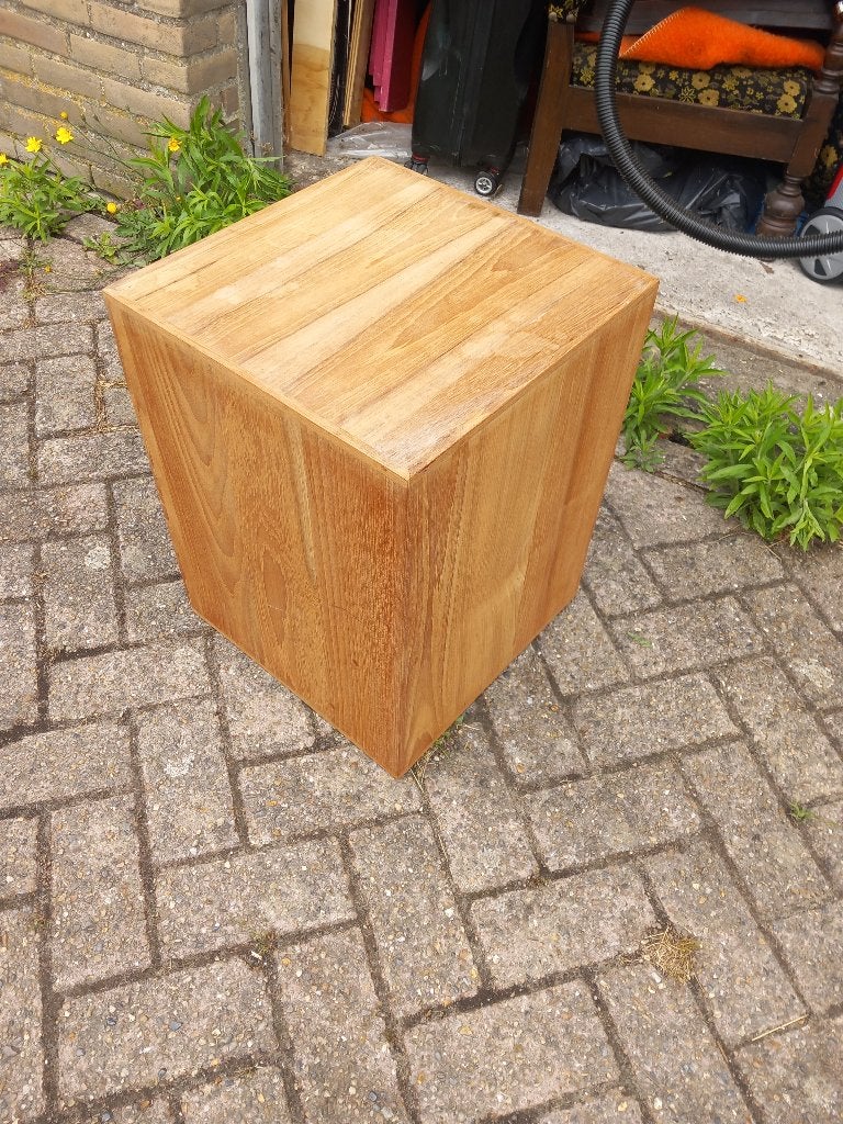 Nachtkastjes, hout, schilderbaar, greepje, Minder dan 45 cm, Nieuw, Ophalen of Verzenden, Minder dan 55 cm