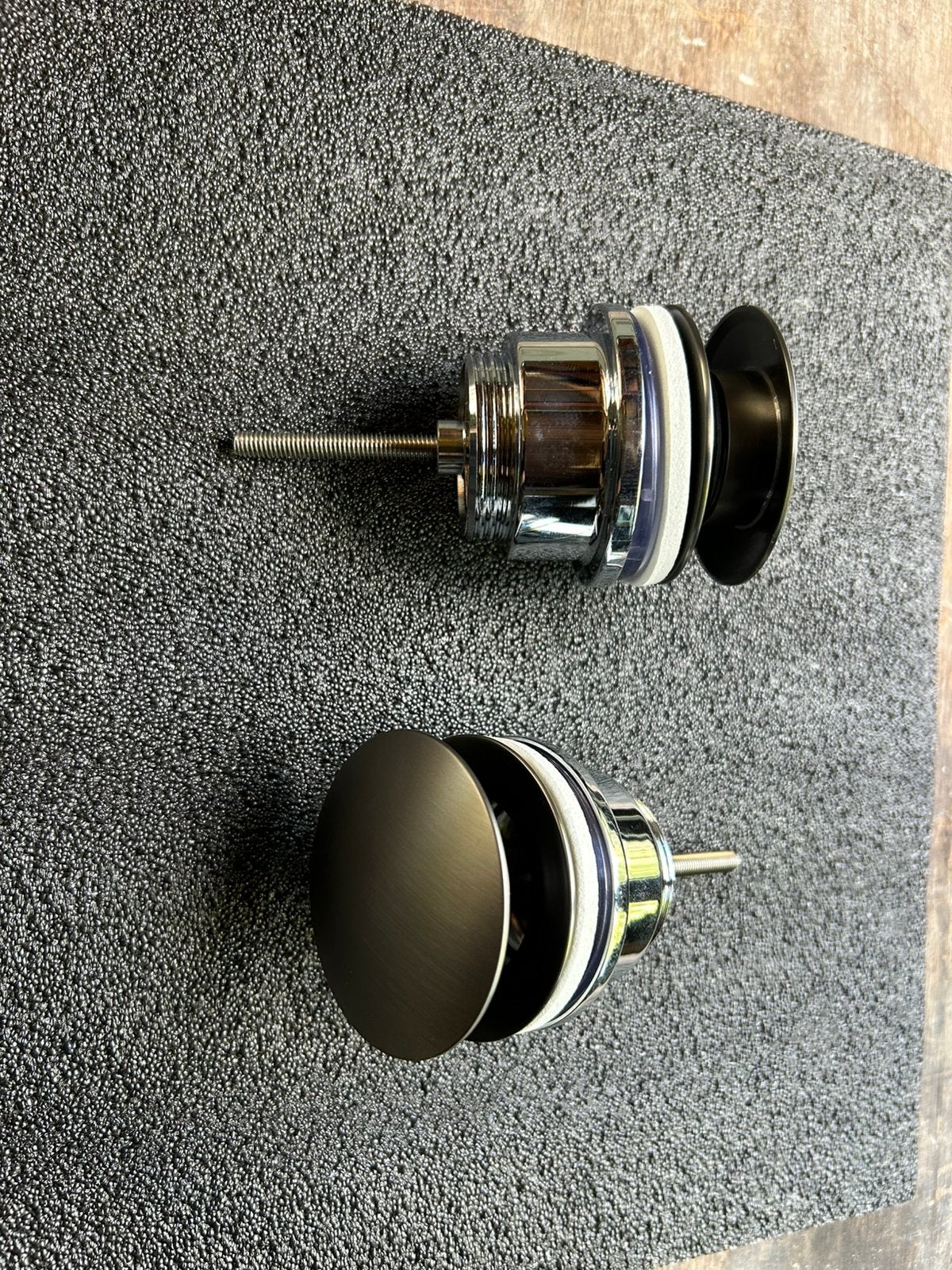 2 x waste gunmetal gun metal Blaufoss, Ophalen of Verzenden, Nieuw, Wastafel