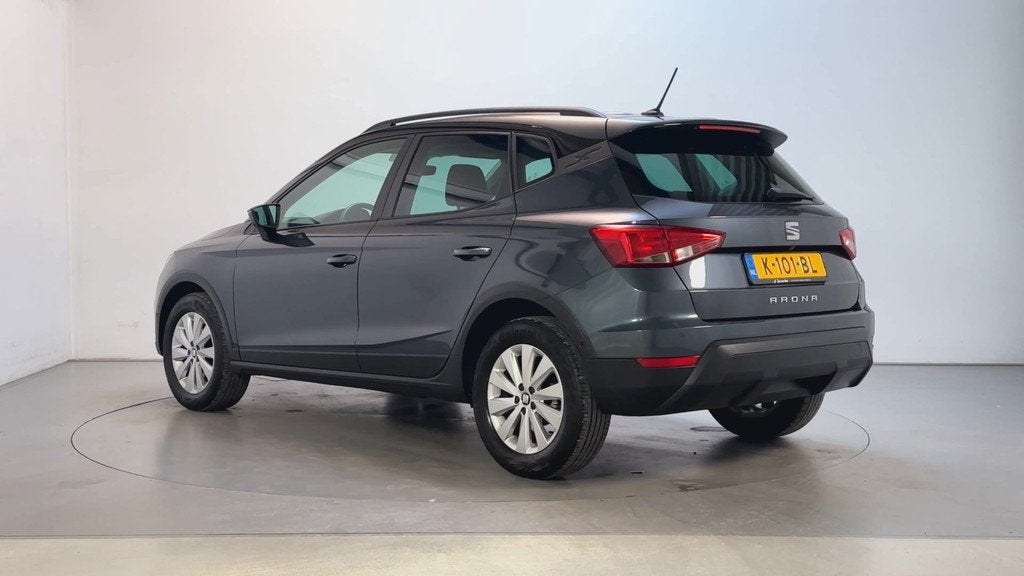 Seat Arona 1.0 TSI 110pk DSG Style Business Intense Camera N, Auto's, Seat, Stof, Gebruikt, Met garantie (alle), 49 €/maand