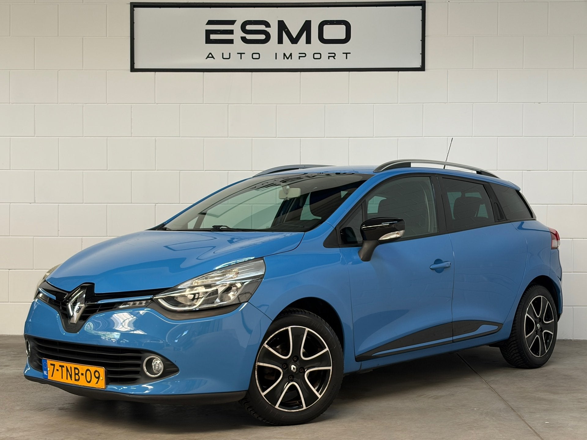 Renault Clio Estate 0.9 TCe Expression All-season banden PDC, Voorwielaandrijving, Stof, Blauw, Origineel Nederlands
