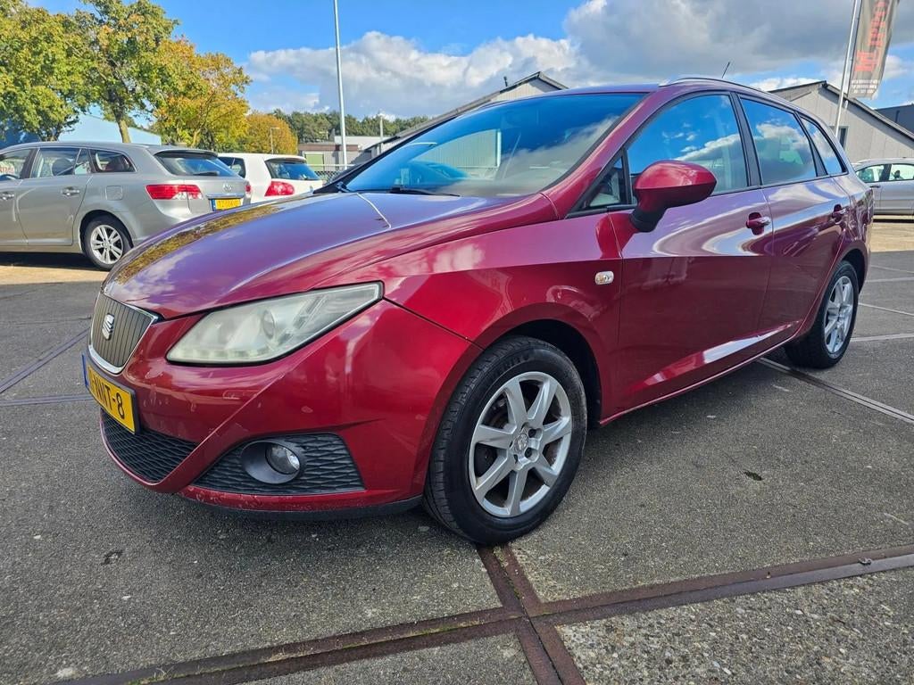 SEAT Ibiza ST 1.2 TDI Style Ecomotive, Auto's, Seat, Euro 5, Stof, Gebruikt, Zwart