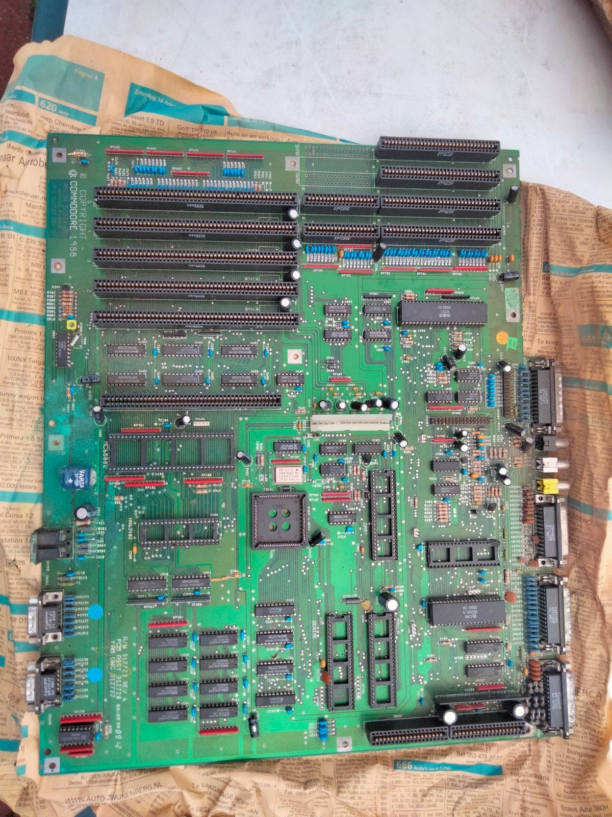 Commodore Amiga B2000-BR Moederbord (1988), Computers en Software, Ophalen, Commodore