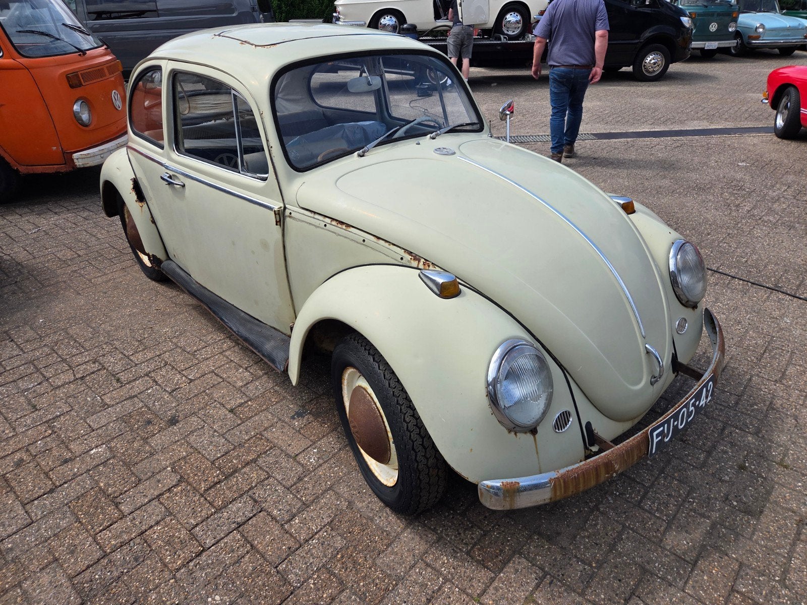 Volkswagen 1200 1.2 1965 Beige kever 1e eigenaar, Beige, Origineel Nederlands, Handgeschakeld, Particulier