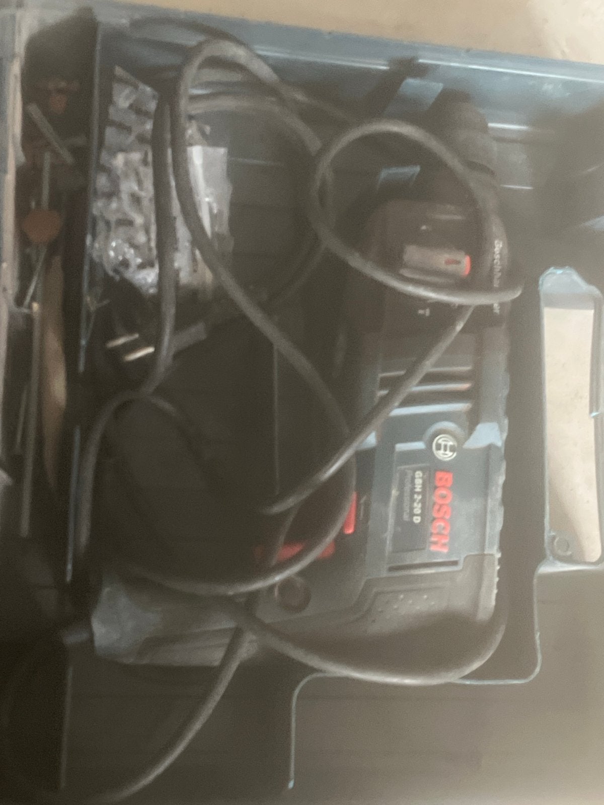 Bosch GSH 2-20 D Boorhamer - Gebruikt, Boor- en/of Breekhamer, Ophalen of Verzenden, Klopboormechanisme, Gebruikt
