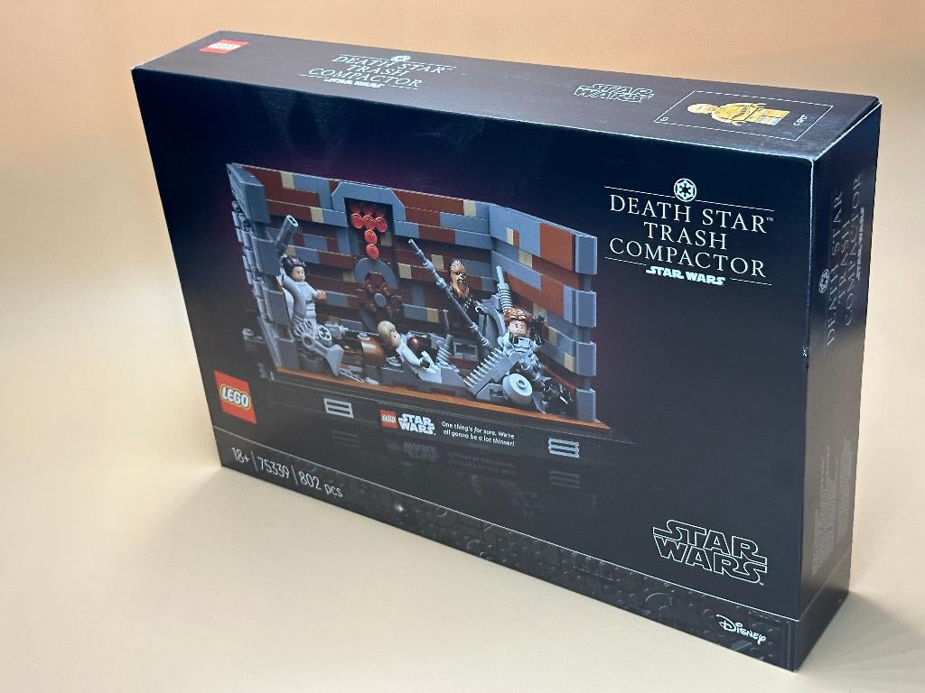 Lego - Star Wars - 75339 - Trash Compactor, Ophalen of Verzenden, Nieuw, Replica