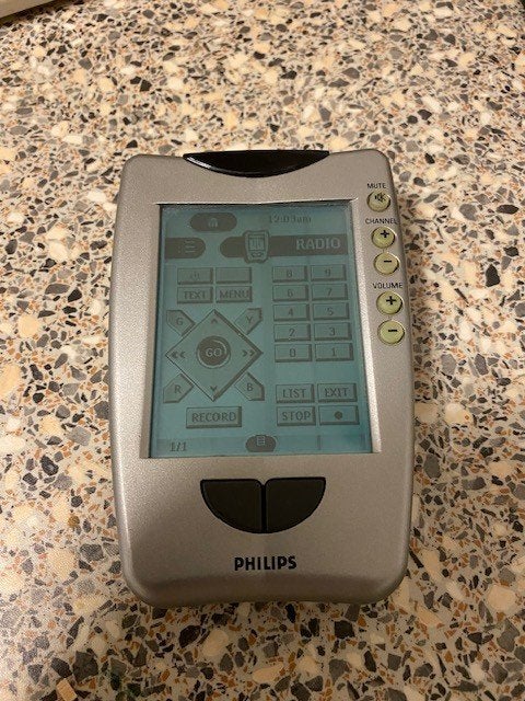 Pronto Philips RU940 met Bang & Olufsen Beo4 configuratie, Ophalen of Verzenden, Gebruikt, Origineel, Tv