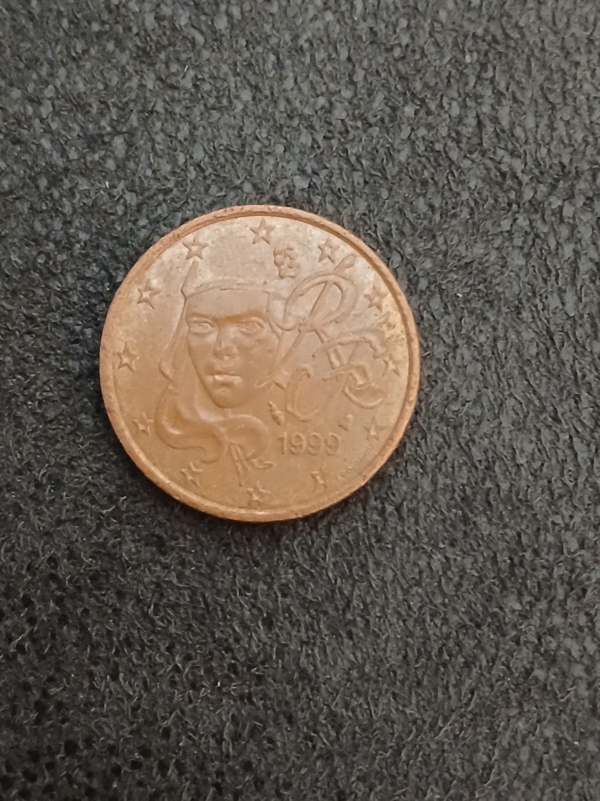5 cent euromunt 1999 Frankrijk, Postzegels en Munten, Munten | Europa | Euromunten, Ophalen of Verzenden, Frankrijk, 5 cent, Losse munt