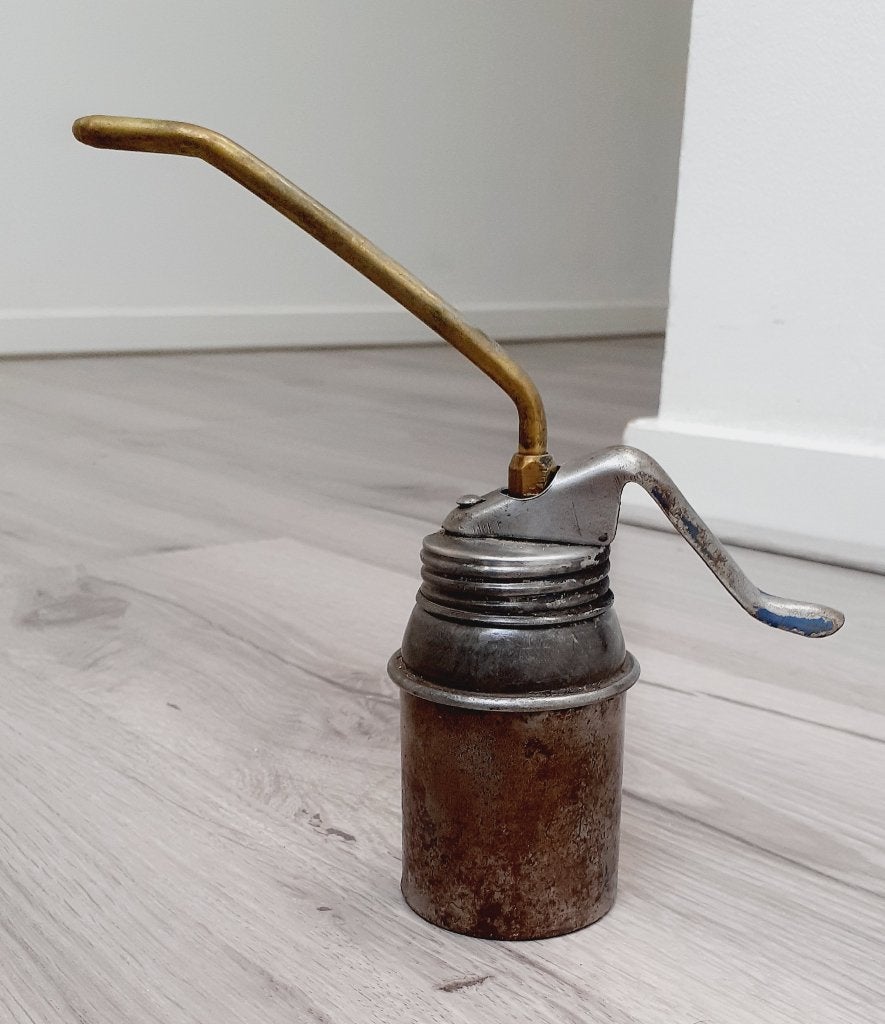 oliekan/oliespuit west germany, Antiek en Kunst, Antiek | Gereedschap en Instrumenten, Ophalen of Verzenden