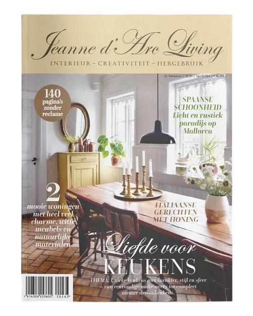 Jeanne d'Arc Living magazine 30% korting!, Boeken, Tijdschriften en Kranten, Ophalen of Verzenden, Nieuw, Damesbladen