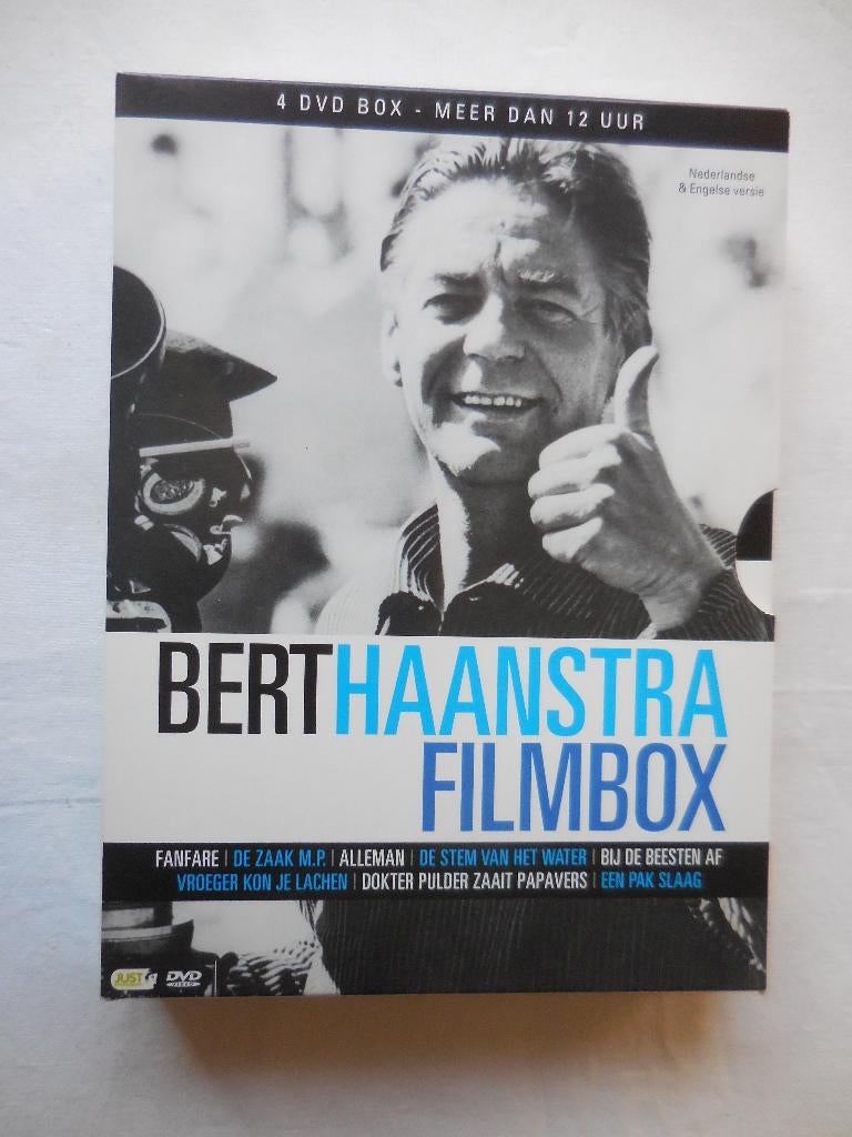 Bert Haanstra 4 DVD Box, Alle leeftijden, Ophalen, Zo goed als nieuw, Overige genres