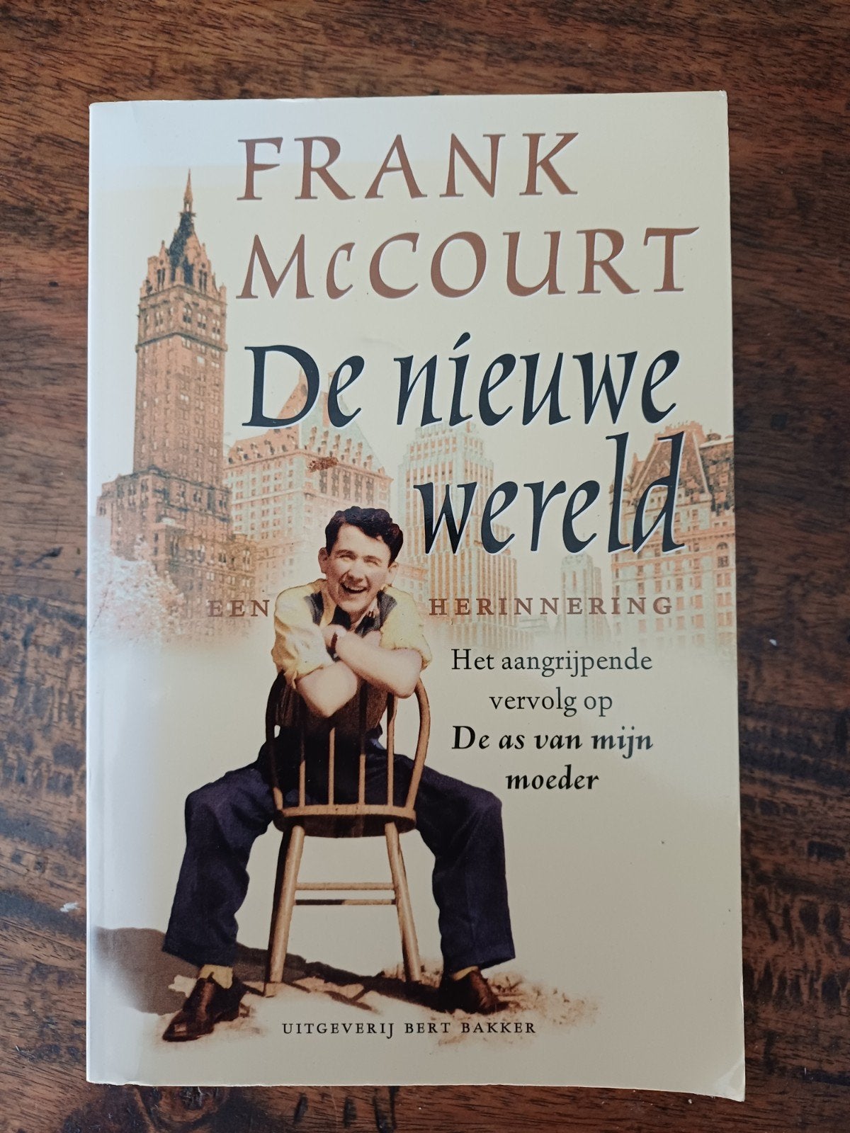 De nieuwe wereld  Frank McCourt (vervolg As van mijn moeder), Ophalen of Verzenden, Gelezen, Frank McCourt, Overige
