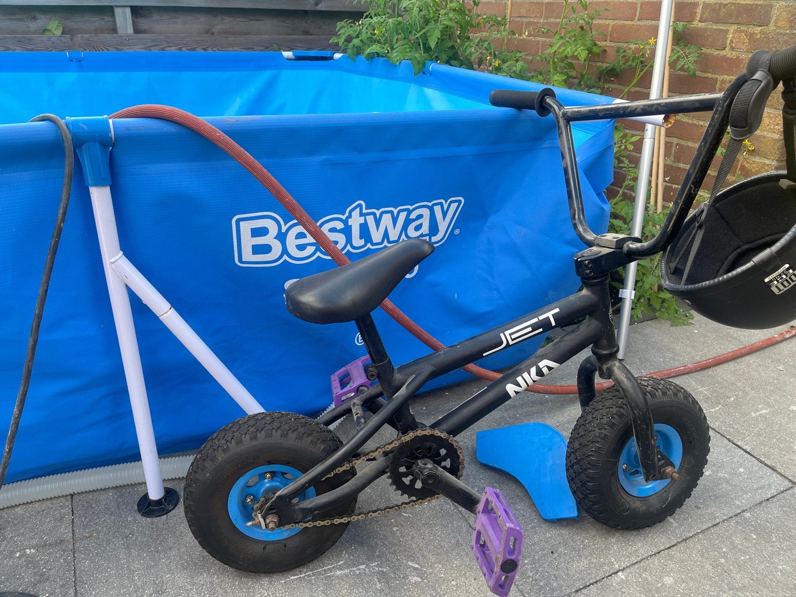 NKA Jet Mini BMX - Gebruikt, prima staat, Ophalen, Gebruikt, Terugtraprem, Minder dan 16 inch