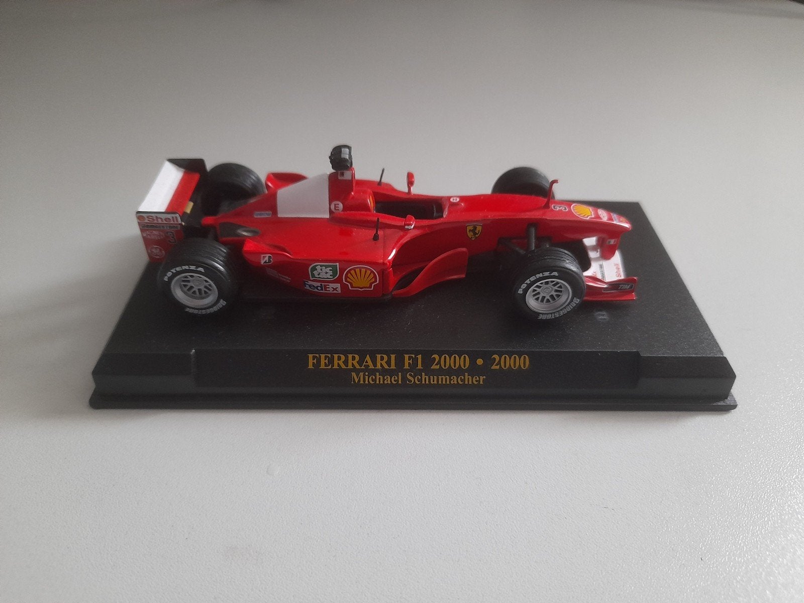 Michael Schumacher Ferrari F1 2000, Hobby en Vrije tijd, Modelauto's | 1:43, Ophalen of Verzenden, Zo goed als nieuw, Auto, Overige merken