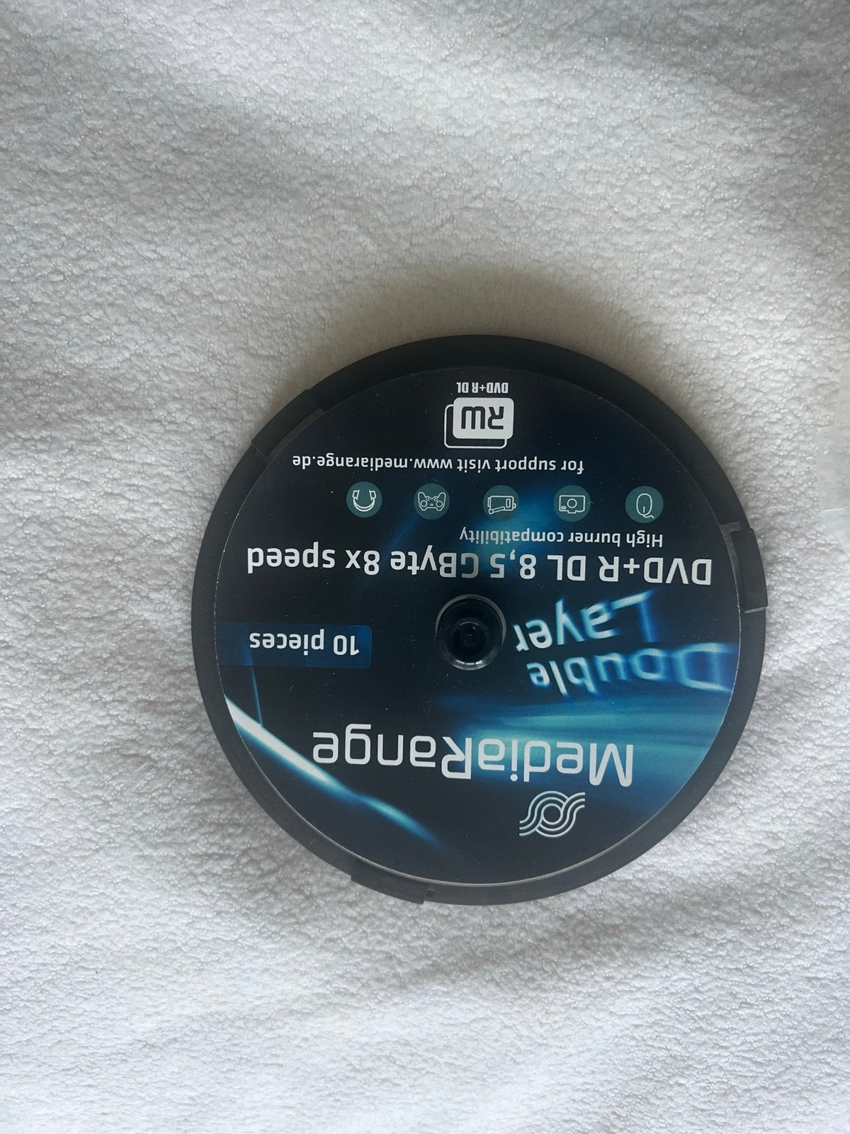 MediaRange DVD+R DL 8.5 GB 8x speed - 10 stuks, Computers en Software, Ophalen of Verzenden, Nieuw, Dvd, Dubbellaags