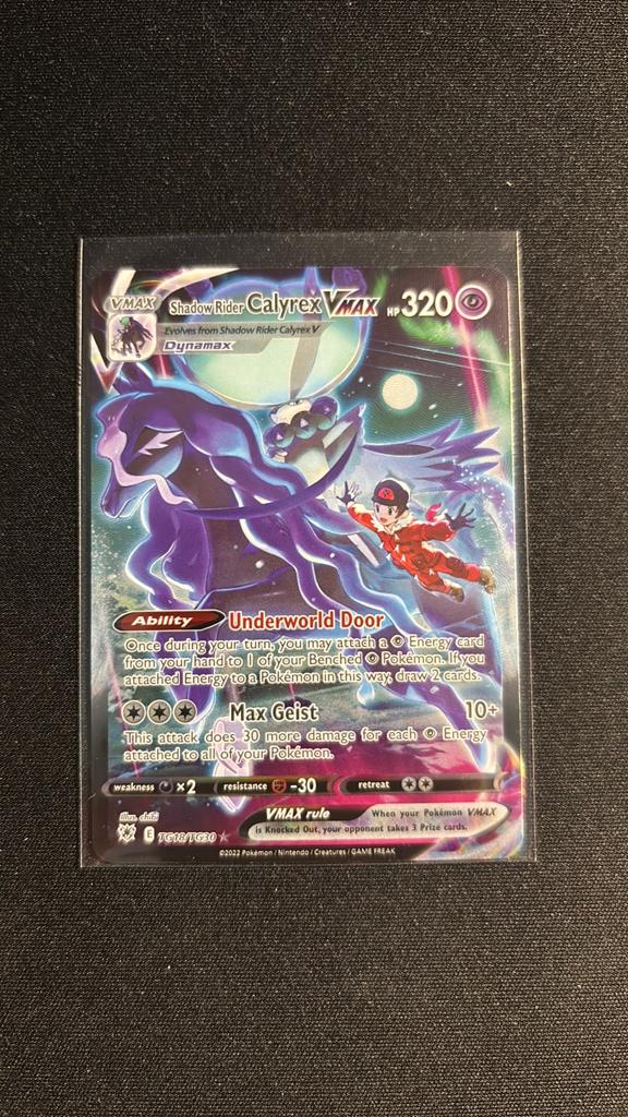Shadow Rider Calyrex TG18/TG30 | NM | Astral Radiance, Ophalen of Verzenden, Zo goed als nieuw, Losse kaart
