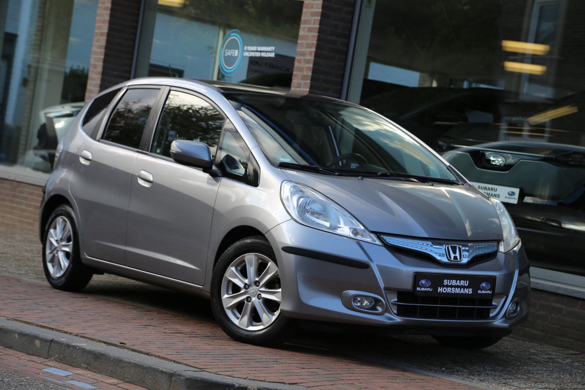 Honda Jazz 1.4 Hybrid Automaat Elegance Panorama (bj 2012), Auto's, Euro 5, Gebruikt, 4 cilinders, 49 €/maand