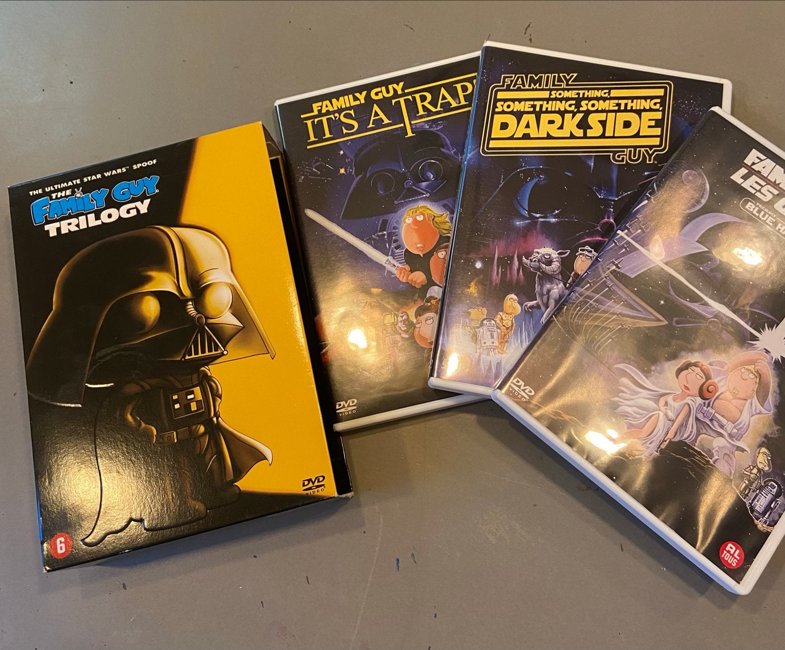 Family Guy Star Wars Trilogie DVD Boxset, Nederlands, Ophalen of Verzenden, Komedie, Vanaf 6 jaar