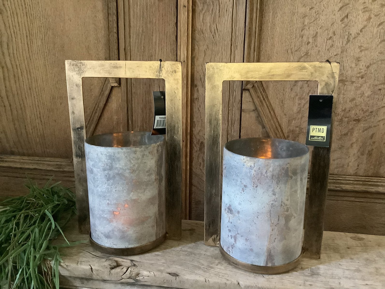 NIEUW set luxe PTMD windlichten Werner, Ophalen of Verzenden, Nieuw, Windlicht, PTMD