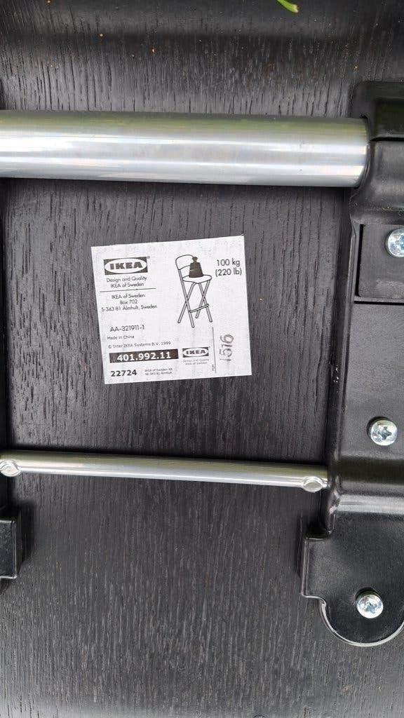Ikea barkrukken, Ophalen, Gebruikt, Met voetsteun, 60 tot 90 cm