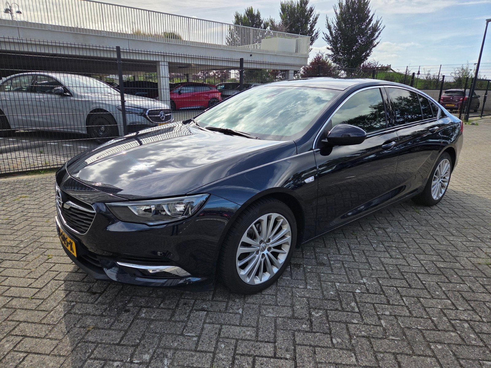 Opel Insignia 1.5 Turbo 165pk Start/stop Aut 2019 Blauw, Auto's, Lane Keeping Assist, 164 pk, 4 cilinders, 700 kg