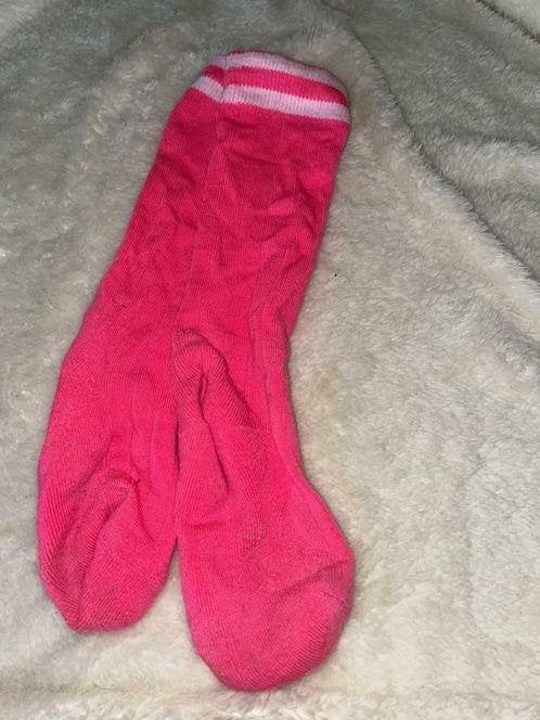 Sokken kousen kniekousen roze 33 ?, Gebruikt, Sokken, Verzenden, Meisje