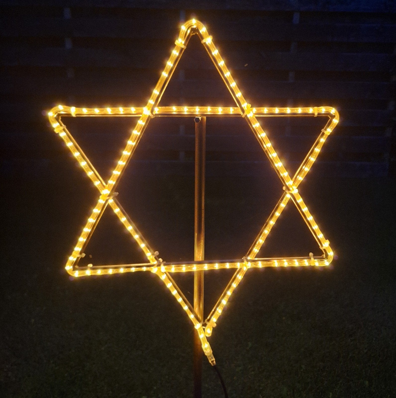 Kerstster lichtslang Davidster kerstversiering kerst, Ophalen, Nieuw