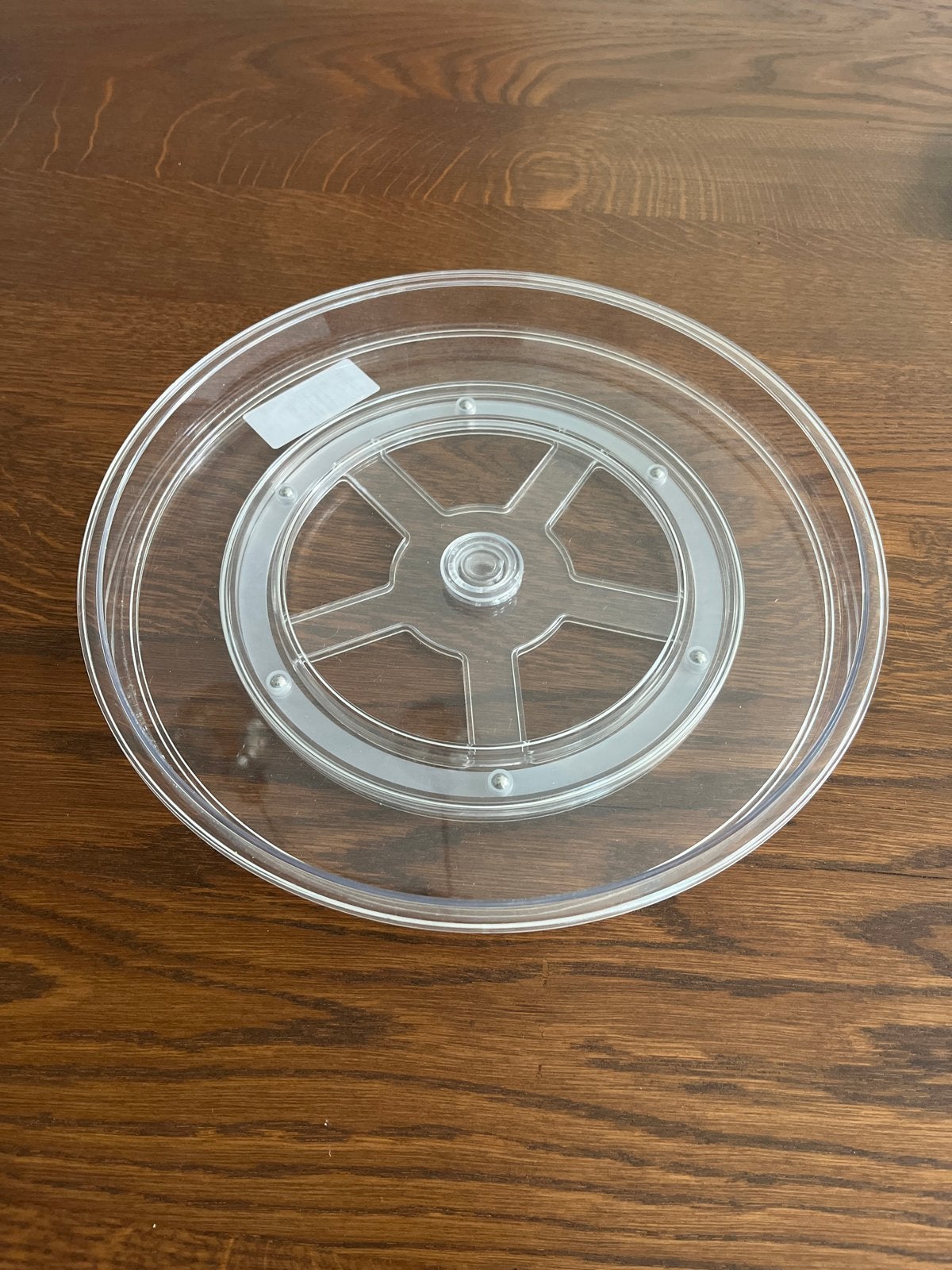 Handig plastic draaiplateau voor koelkast of kast, Overige typen, Ophalen of Verzenden, Zo goed als nieuw, Kunststof