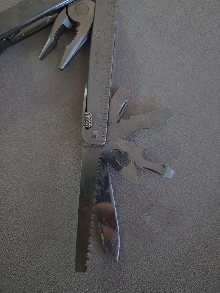 Victorinox Swisstool X met foedraal en bitset, Ophalen of Verzenden