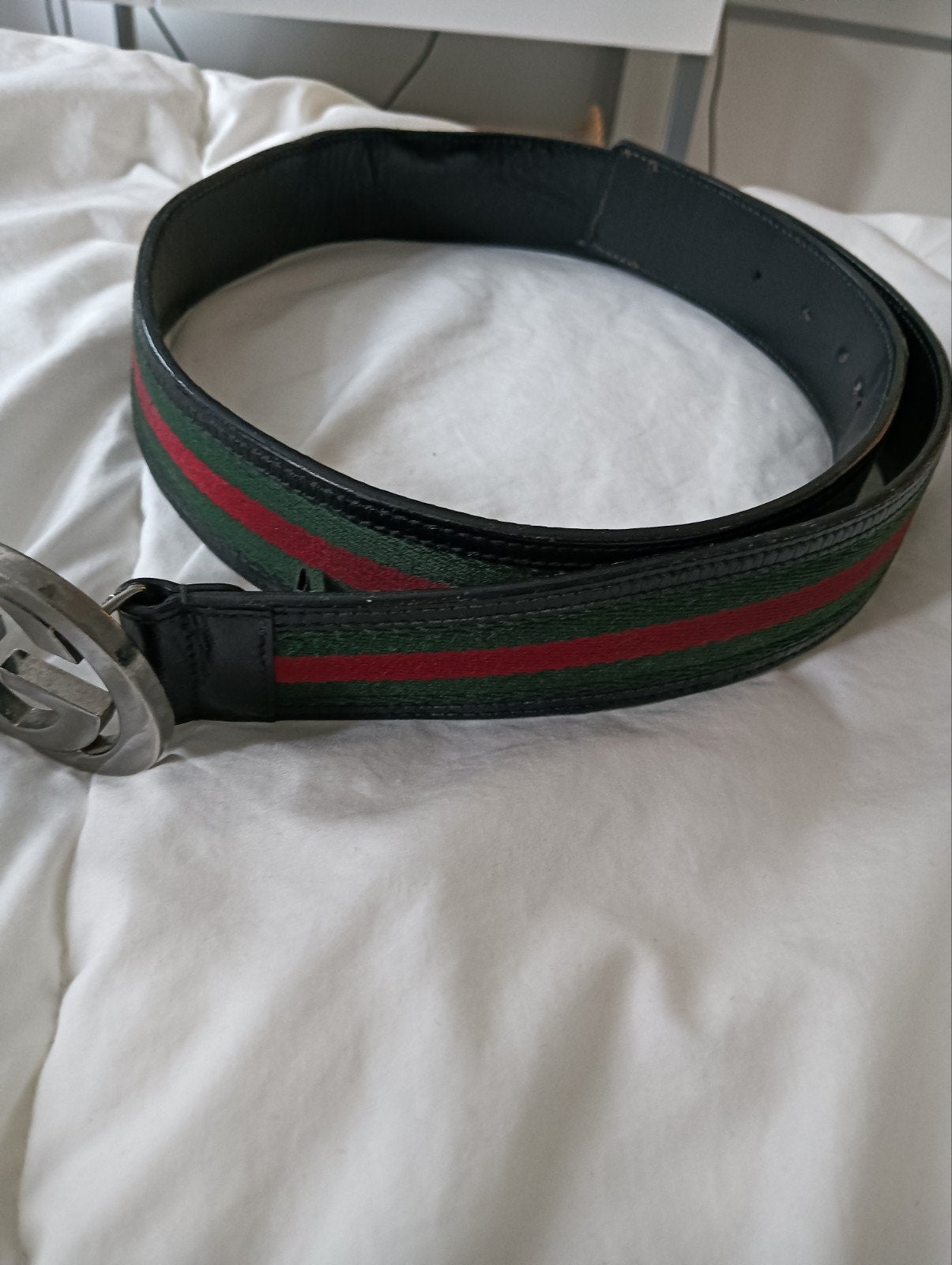 Gucci heren riem met nummer erin zie foto, Kleding | Heren, Ophalen of Verzenden, Gedragen, Zwart