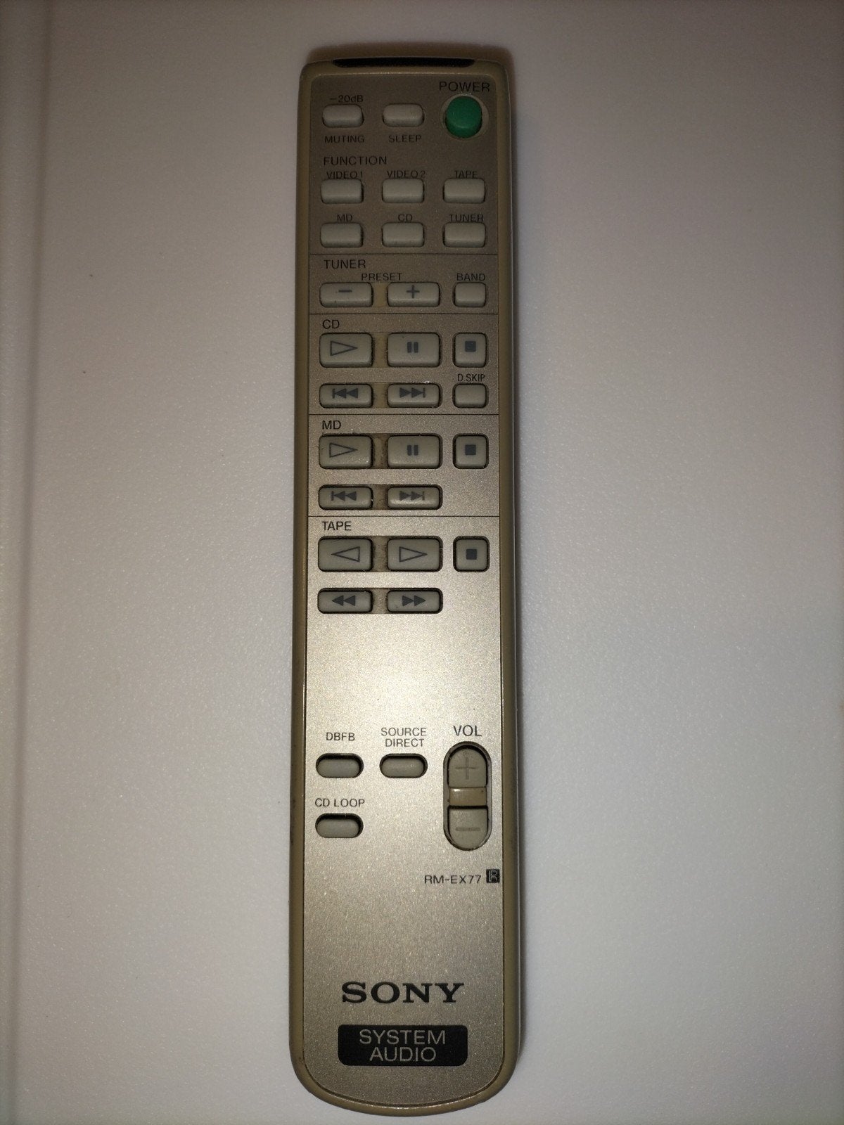 Sony RM-EX77 Afstandsbediening voor Audiosystemen, Ophalen of Verzenden