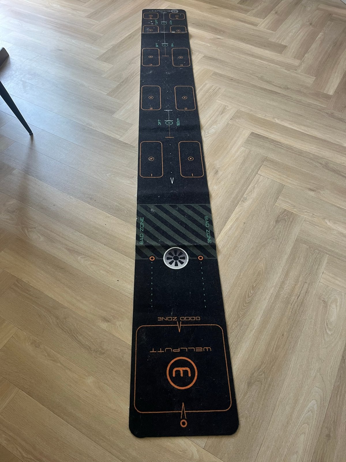 Wellputt puttingmat - Golf oefenmat 2.2 meter, Ophalen of Verzenden, Zo goed als nieuw, Overige typen, Overige merken
