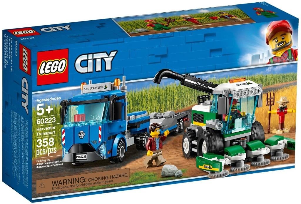 60223 - City: Harvester Transport, Hello@support.lego.com, Lego, Nieuw, Ophalen of Verzenden