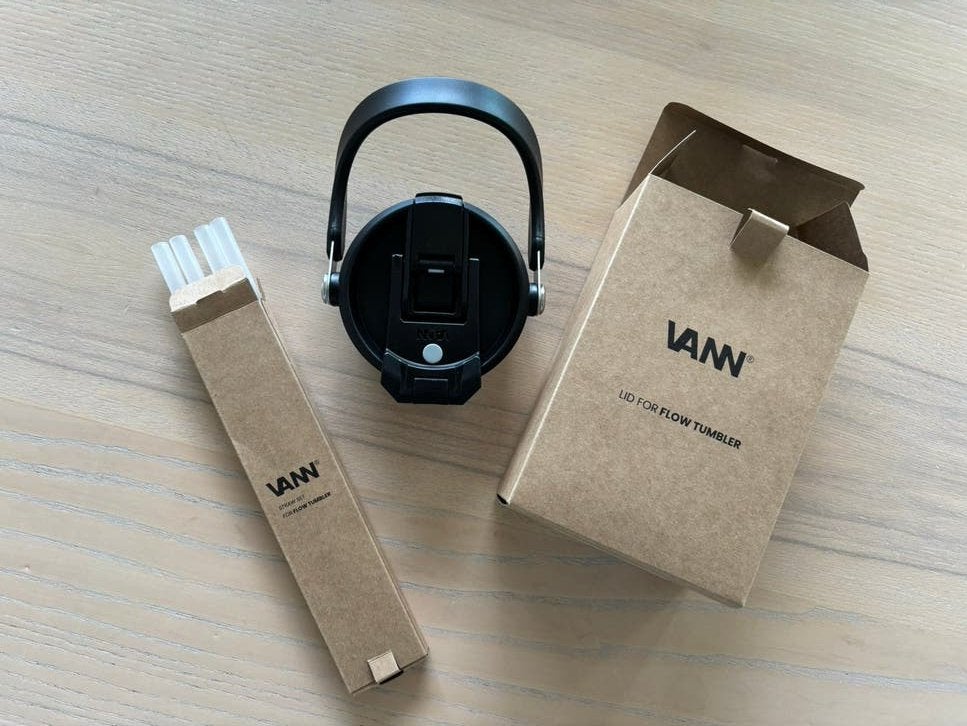 Vann Flow Tumbler dop en rietjes (nieuw) voor drinkfles, Ophalen of Verzenden, Zo goed als nieuw
