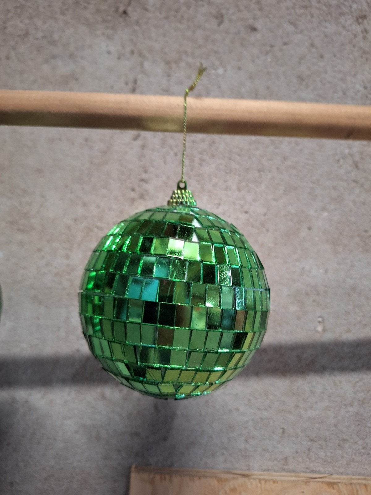 Kerstbal house of seasons disko groen., Ophalen of Verzenden, Nieuw