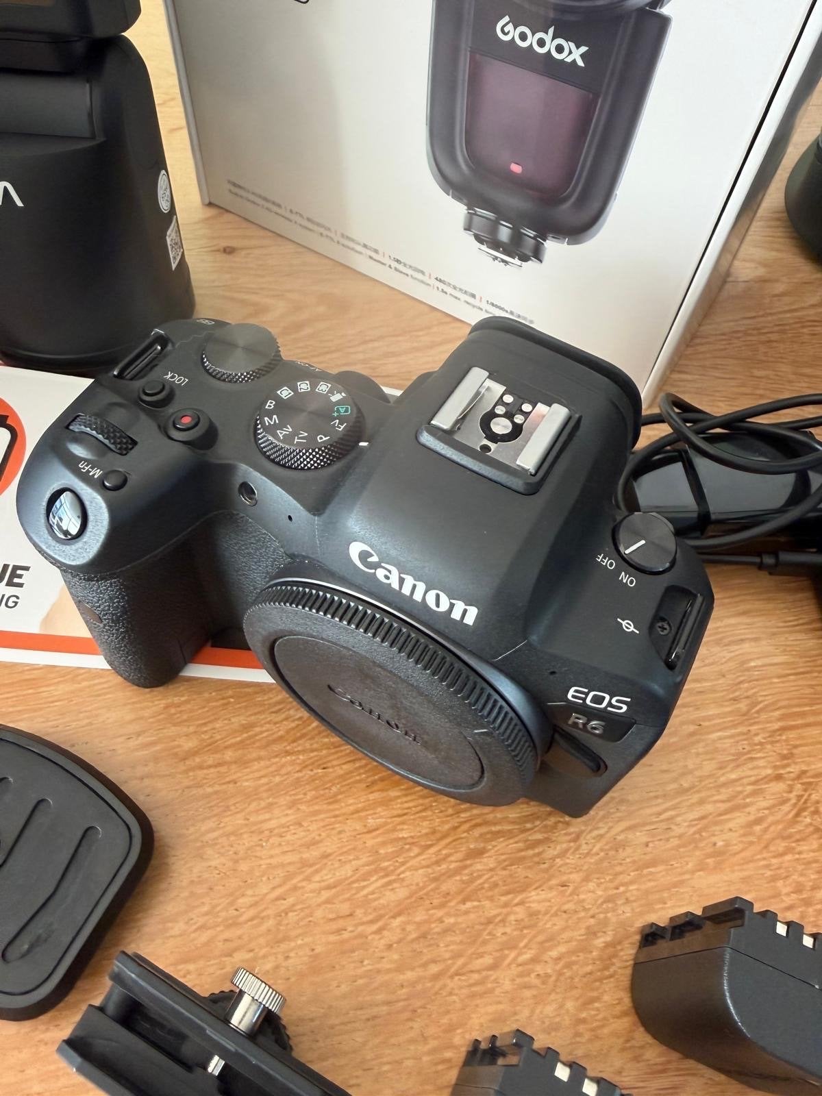Canon EOS R6 24-105mm / 50mm lens flitser en accessoires, Canon, Beeldstabilisatie, Ophalen of Verzenden, Zo goed als nieuw