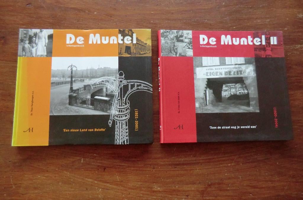 2 boeken De Muntel 's-hertogenbosch deel I en II / Den Bosch, Ophalen of Verzenden, 20e eeuw of later, Gelezen