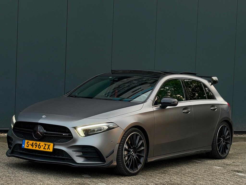 Mercedes-Benz A-klasse A35 AMG 4MATIC Edition 1, Auto's, Automaat, 1345 kg, Stof, Gebruikt