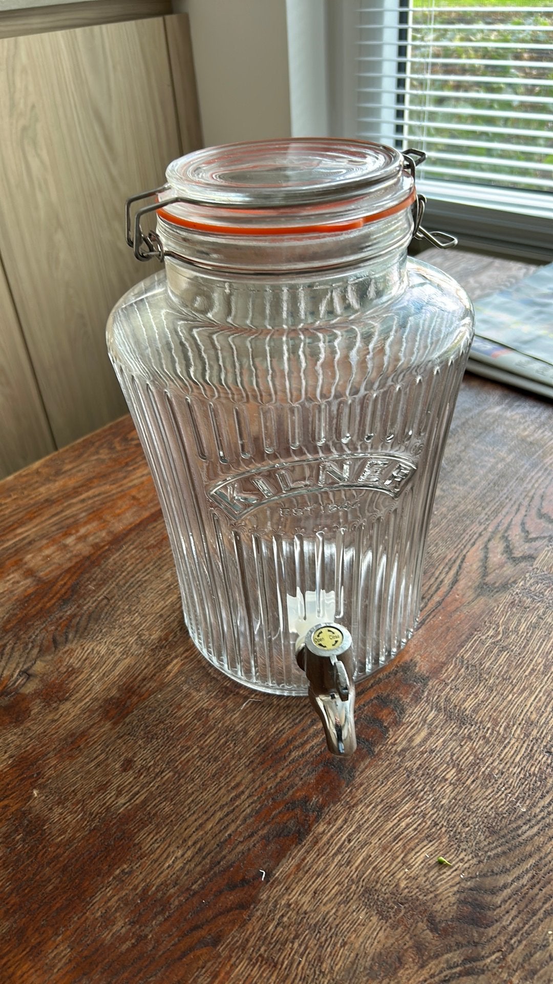 Kilner drankdispenser, Ophalen of Verzenden, Zo goed als nieuw