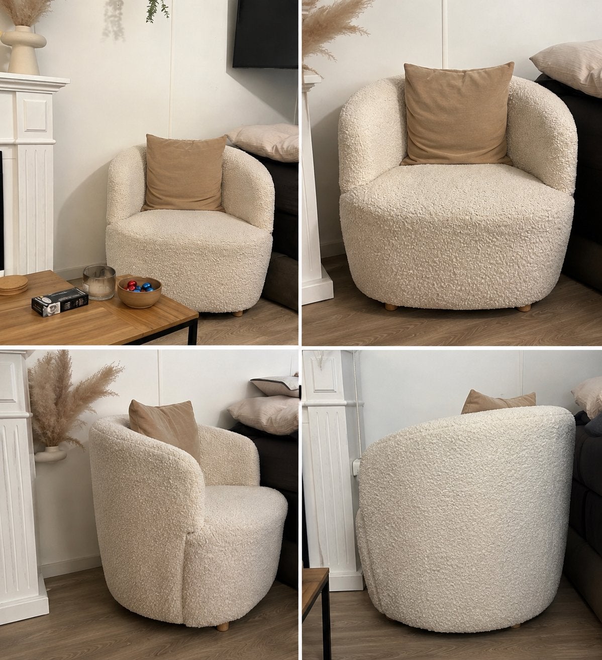 Fantastische Teddy Fauteuil, Ophalen, Zo goed als nieuw, Stof, 75 tot 100 cm