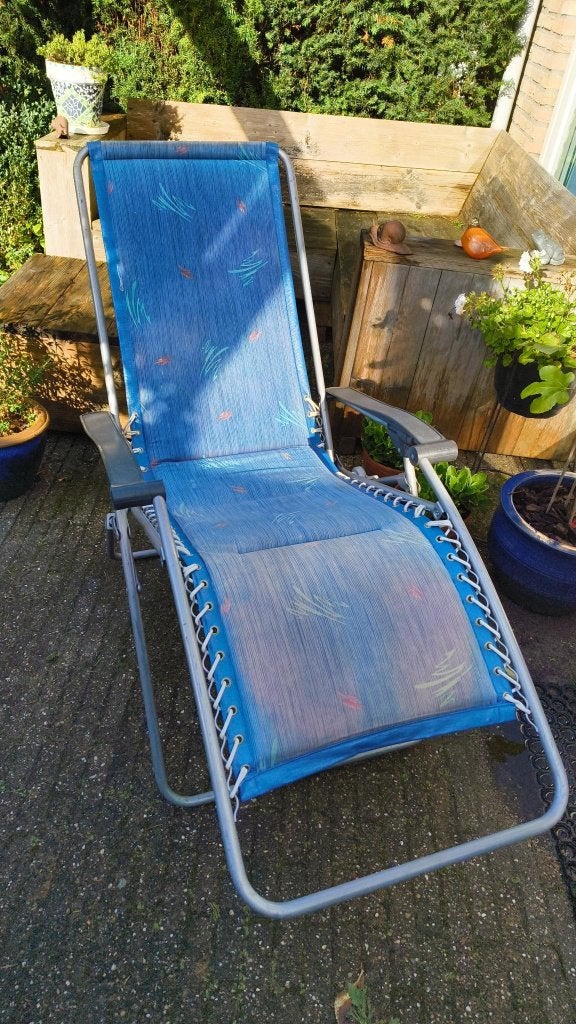 Lafuma relaxstoel, Ophalen, Gebruikt, Overige materialen, Inklapbaar