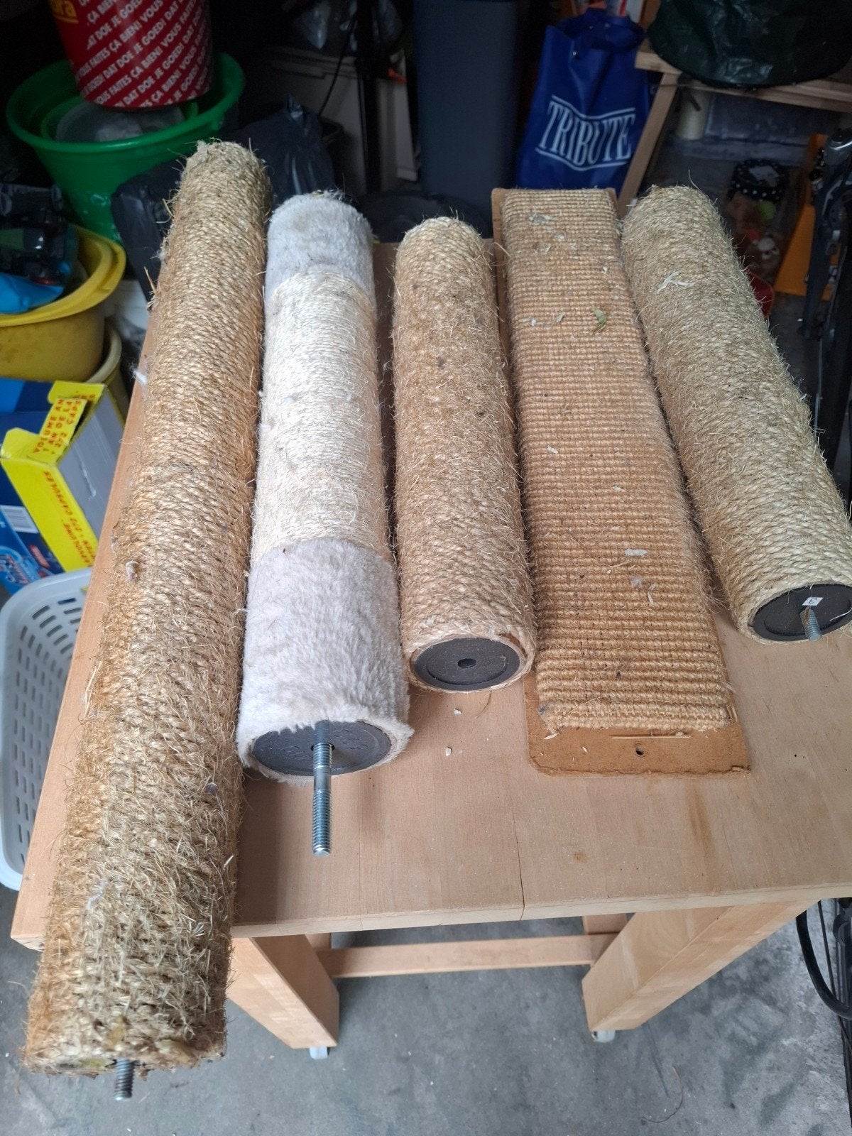 kattenkrabpaal en plank, Dieren en Toebehoren, Ophalen of Verzenden