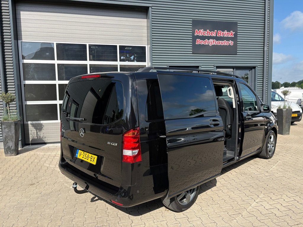 Mercedes-Benz Vito 111 CDI Lang Dubbele Cabine Marge, Auto's, Voorwielaandrijving, Stof, Gebruikt, 4 cilinders
