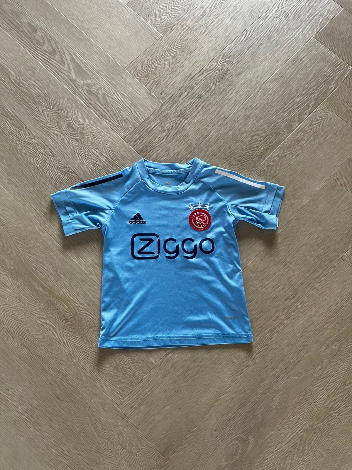 Ajax shirt.     Maat 134, Sport en Fitness, Voetbal, Maat XS of kleiner, Verzenden, Zo goed als nieuw, Shirt