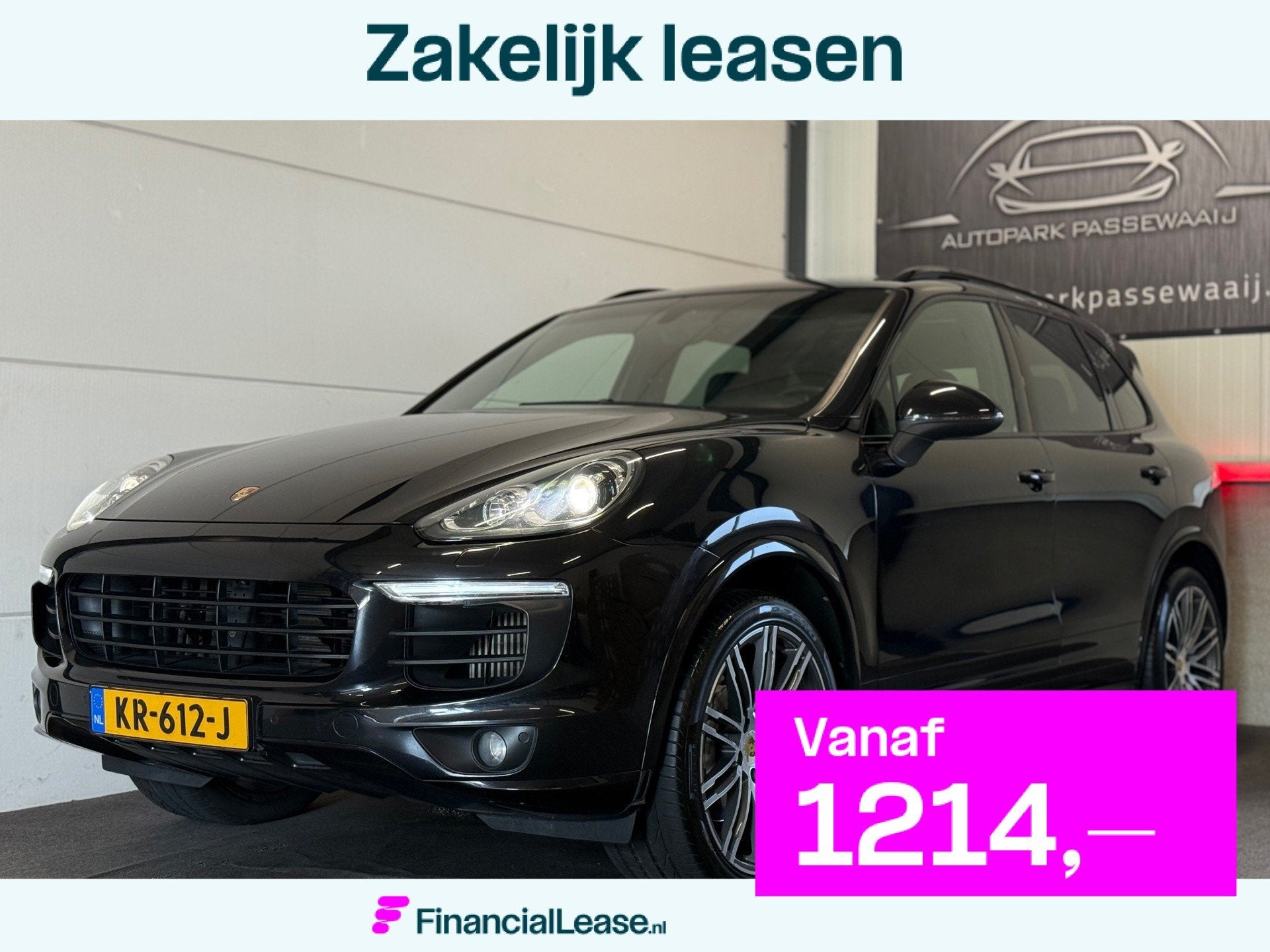 Porsche Cayenne S 4.2 D Pano, Cruise Control, Lederen, 18-Vo, Gebruikt, Zwart, Leder, Bedrijf